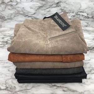 Blank NYC NWT Flawed Suede & Leather Skirts DIY Project Box 3